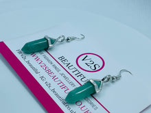 Load image into Gallery viewer, Green Aventurine Earrings