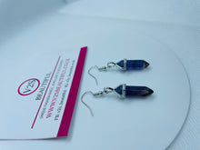 Load image into Gallery viewer, Amethyst Earrings Dangle