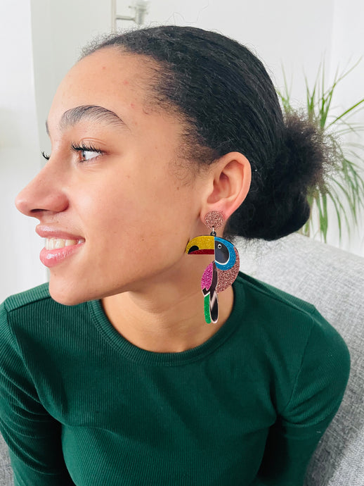 Cockatoo Earring