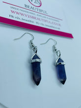 Load image into Gallery viewer, Amethyst Earrings Dangle