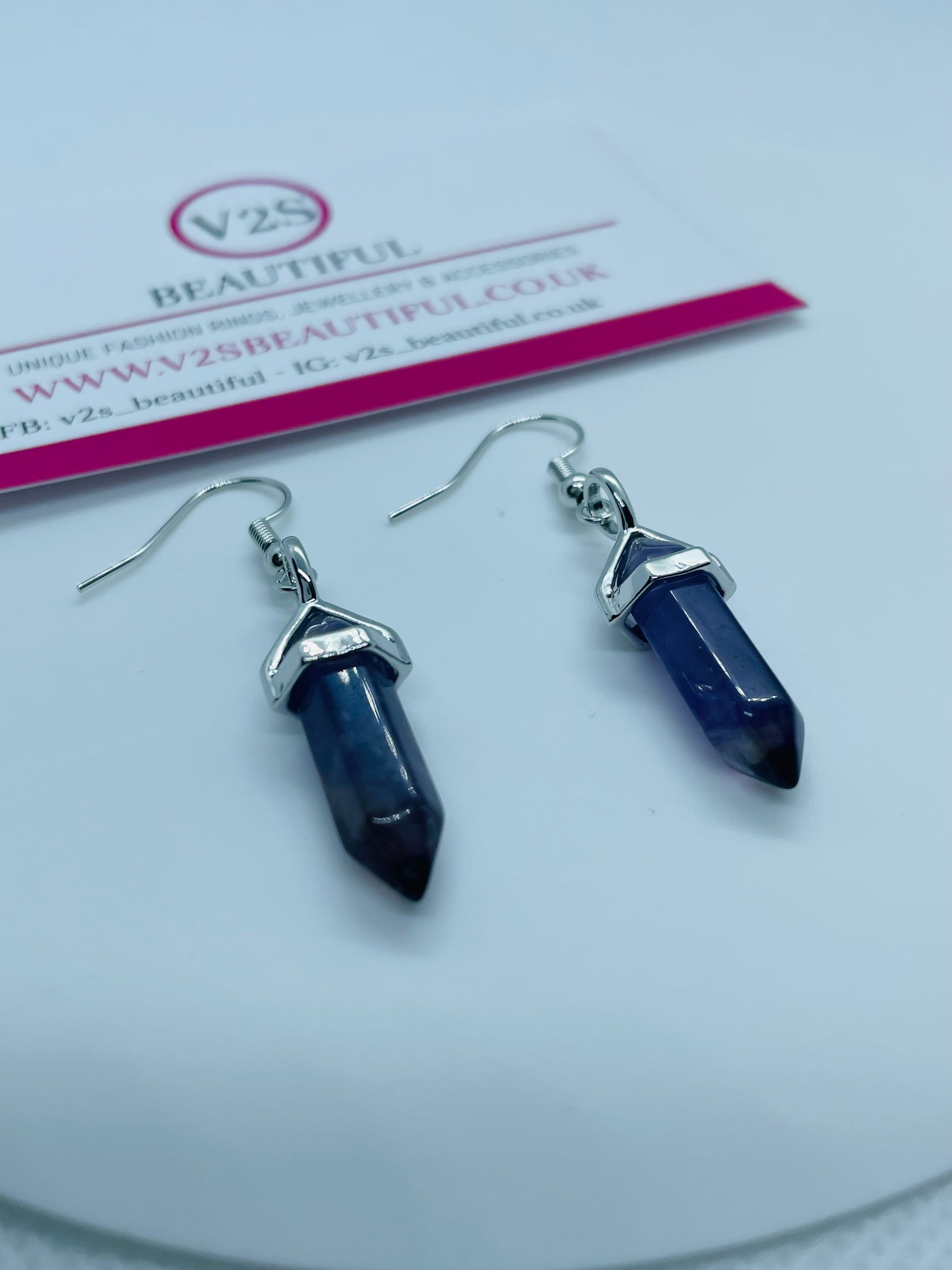 Amethyst Earrings Dangle